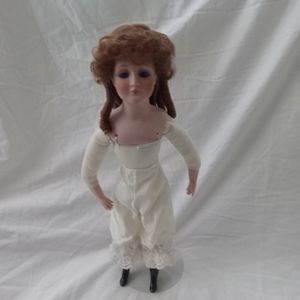 Vintage Victorian Reproduction Artist Porcelain Doll